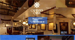 Desktop Screenshot of captainscabin.nl